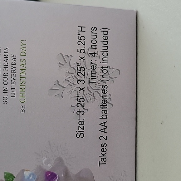 Brand new in a box Christmas is forever ornament which it is a christmas tree. - Picture 4 of 4